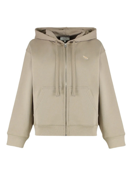  Maison Kitsuné Full-zip Hoodie - Neutrals 
