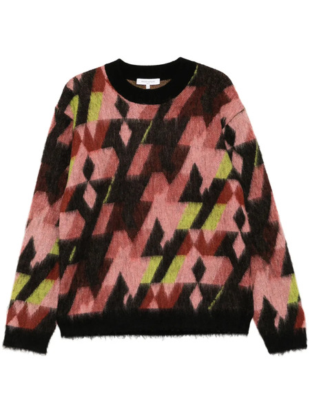  Maison Kitsuné Graphic Jumper - Pink 