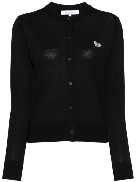  Maison Kitsuné Knitted Cardi-coats - Black 