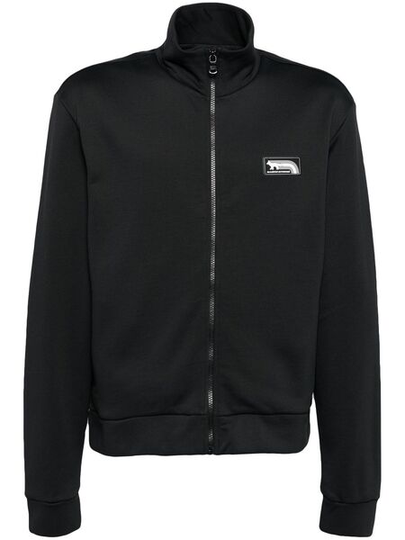  Maison Kitsuné Logo Patched Jacket - Black 