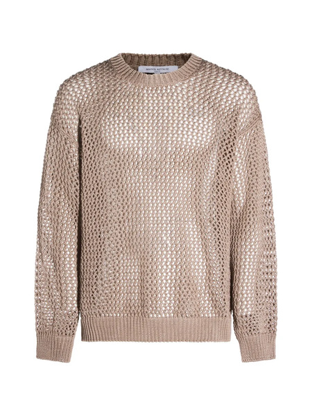  Maison Kitsuné Open-knit Jumper - Neutrals 