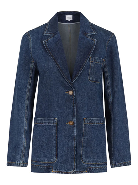  Maison Kitsuné Pocket Button Jacket - Blue 