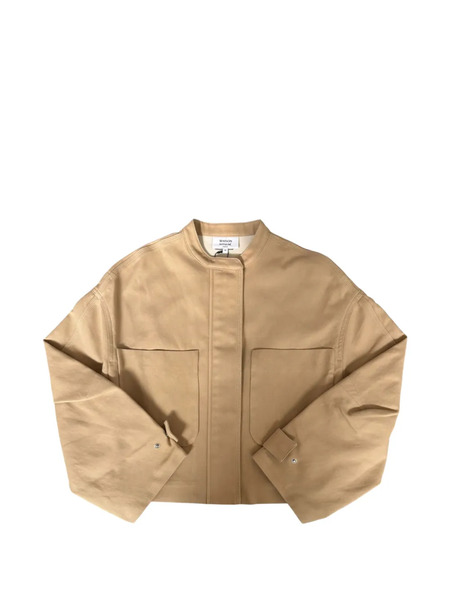  Maison Kitsuné Pocket-details Cotton Jacket - Neutrals 