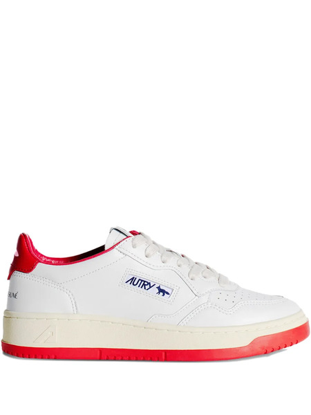  Maison Kitsuné X Autry Medalist Fox-patch Sneakers - White 