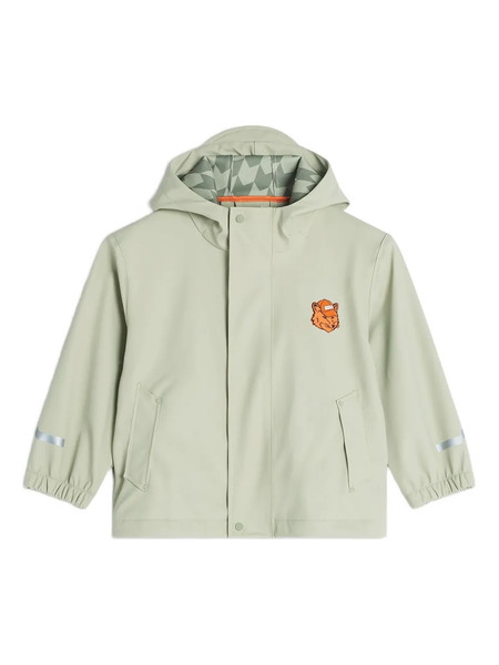  Maison Kitsuné X Hunter Hooded Rain Jacket - Green 