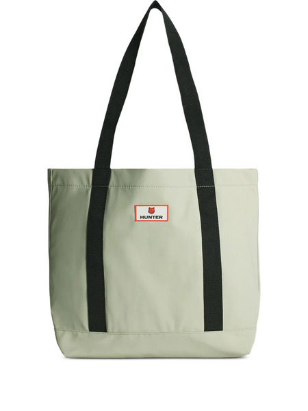  Maison Kitsuné X Hunter Logo-patch Tote Bag - Green 