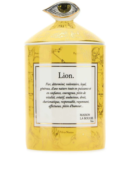  Maison La Bougie Lion Scented Candle - Yellow 