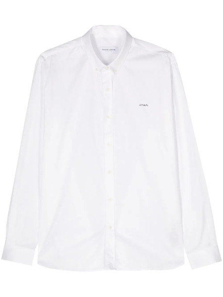  Maison Labiche Malesherbes Cotton Shirt - White 
