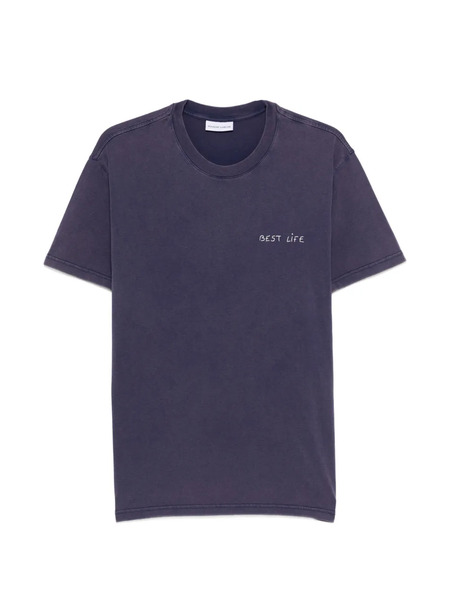  Maison Labiche Popincourt Embroidered T-shirt - Blue 