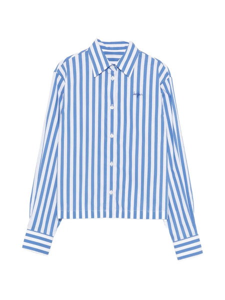  Maison Labiche Striped-pattern Shirt - Blue 