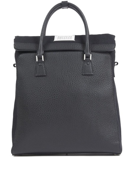  Maison Margiela 5ac Leather Backpack - Black 