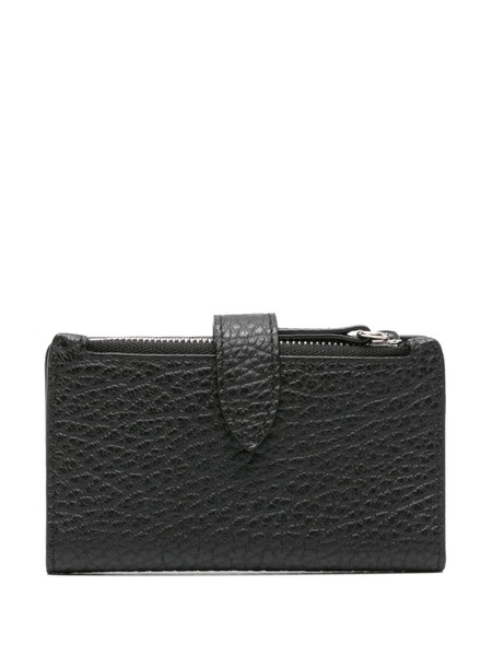  Maison Margiela Bi-fold Leather Wallet - Black 