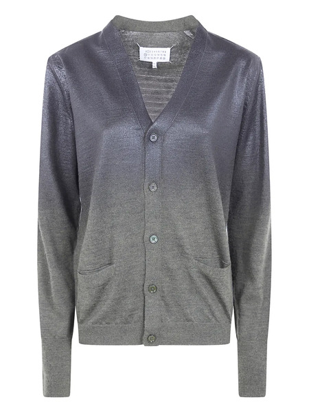  Maison Margiela Button Ombre Cardigan - Grey 