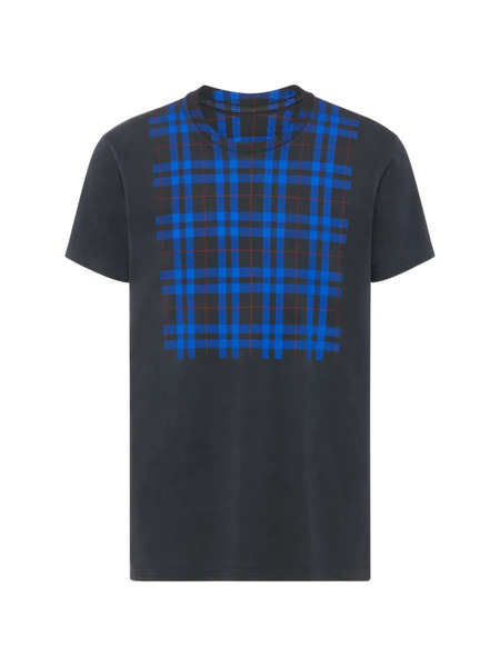  Maison Margiela Check-panel T-shirt - Grey 