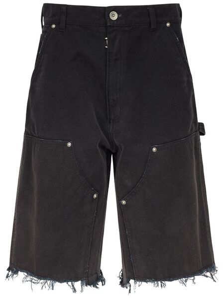  Maison Margiela Distressed Shorts - Blue 