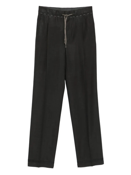  Maison Margiela Drawstring-waist Trousers - Brown 
