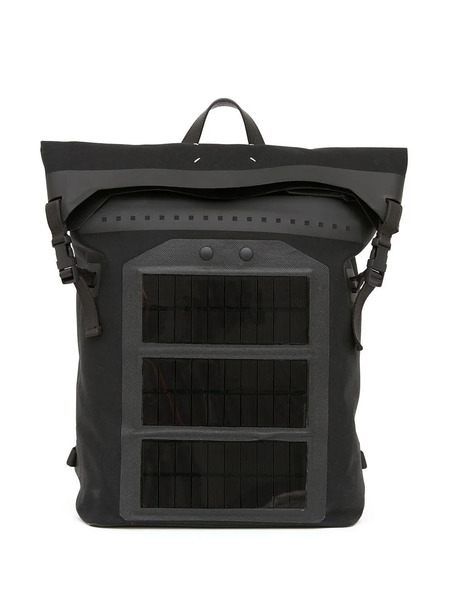  Maison Margiela Folded-top Buckle-fastening Backpack - Black 