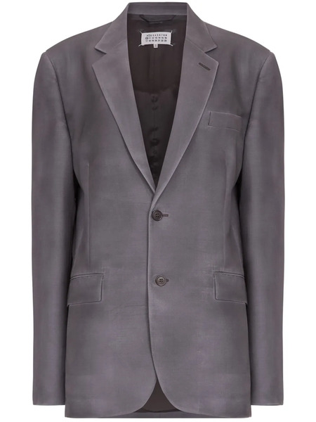  Maison Margiela Four-stitch Blazer - Grey 