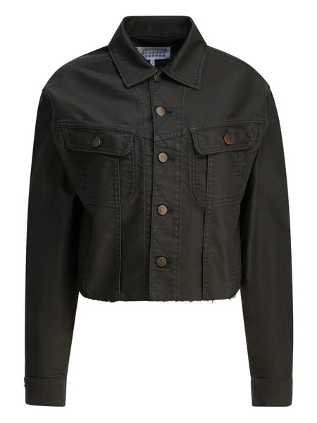  Maison Margiela Four-stitch Detailed Jacket - Grey 