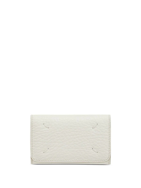  Maison Margiela Four-stitch Leather Key Holder - White 