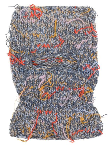  Maison Margiela Four-stitch Logo Knitted Balaclava - Multicolour 