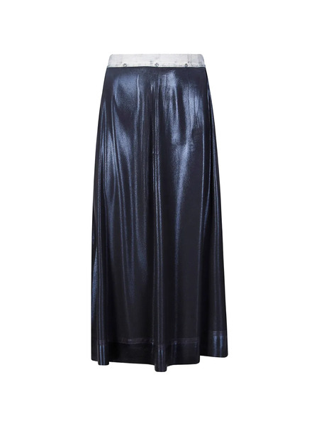  Maison Margiela Four-stitch Midi Skirt - Blue 
