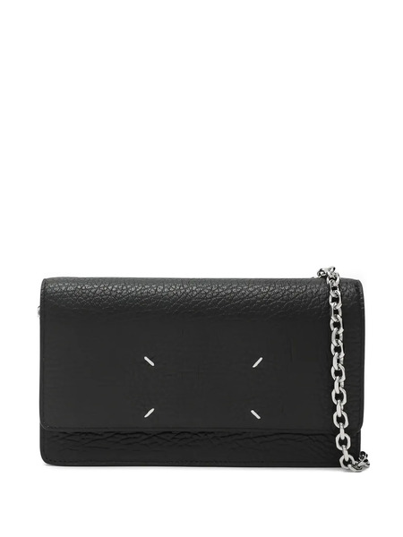  Maison Margiela Four Stitch Wallet-on-chain - Black 