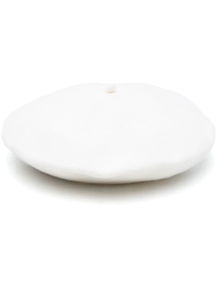  Maison Margiela Four-stitch Wool Beret - White 
