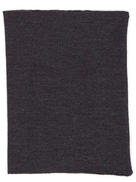  Maison Margiela Four Stitch Wool Scarf - Grey 