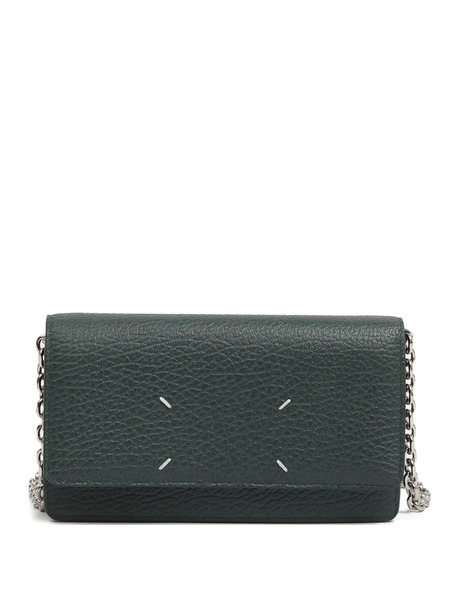 Maison Margiela Four Stitches Chain Wallet - Green 
