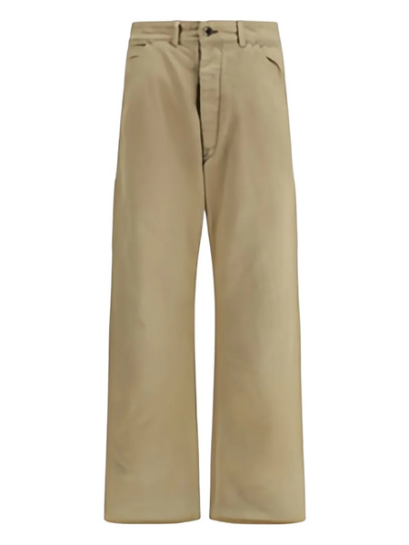  Maison Margiela Herringbone Five-pocket Trousers - Neutrals 