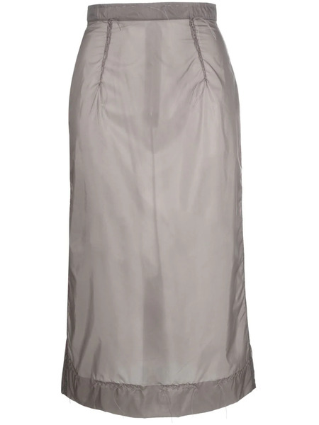  Maison Margiela Inside Out Four-stitch Skirt - Grey 