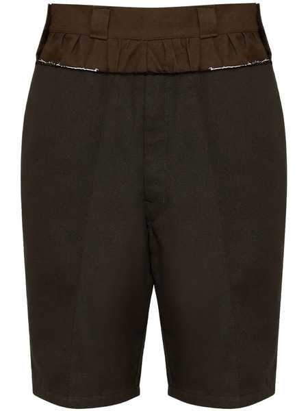  Maison Margiela Layered Shorts - Brown 