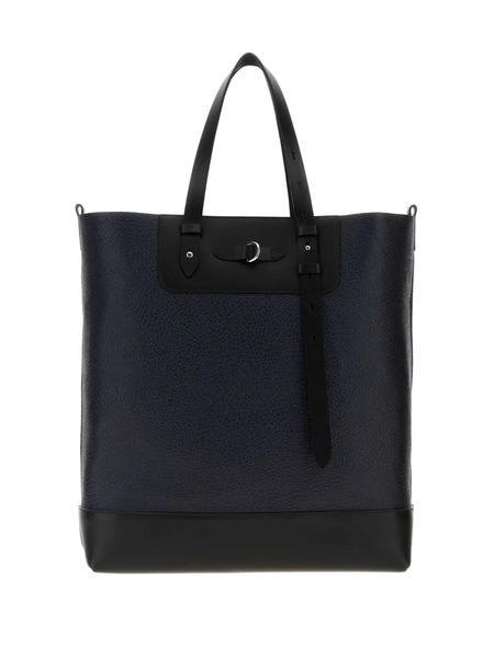  Maison Margiela Leather Tote Bag - Blue 