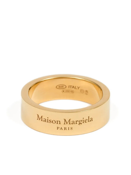  Maison Margiela Logo-engraved Ring - Gold 