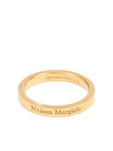  Maison Margiela Logo Reference Ring - Gold 