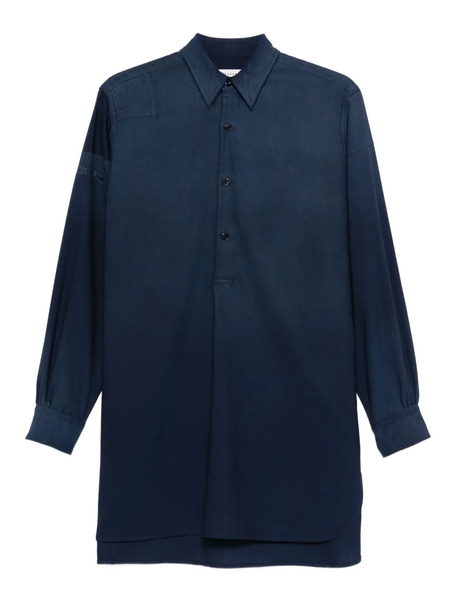  Maison Margiela Long-sleeved Shirt - Blue 