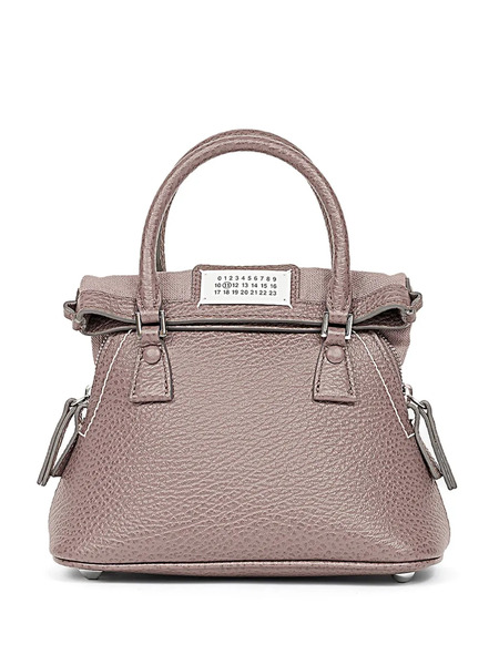  Maison Margiela Micro 5ac Classique Shoulder Bag - Neutrals 