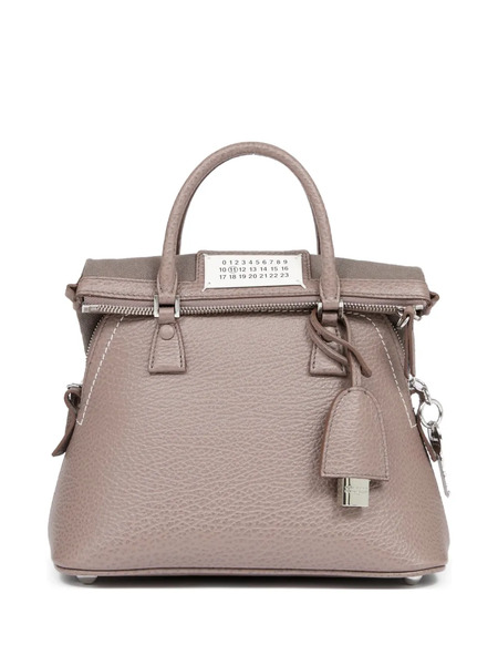  Maison Margiela Mini 5ac Classique Shoulder Bag - Neutrals 