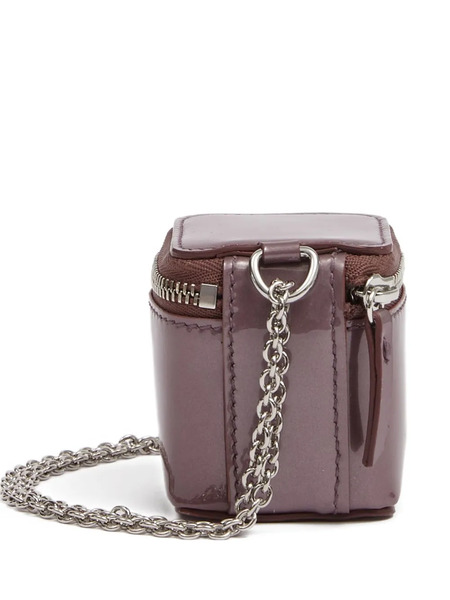  Maison Margiela Mini Cube Chain Bag - Brown 