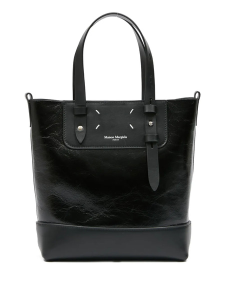  Maison Margiela Mini Vertcal Strap Tote Bag - Black 