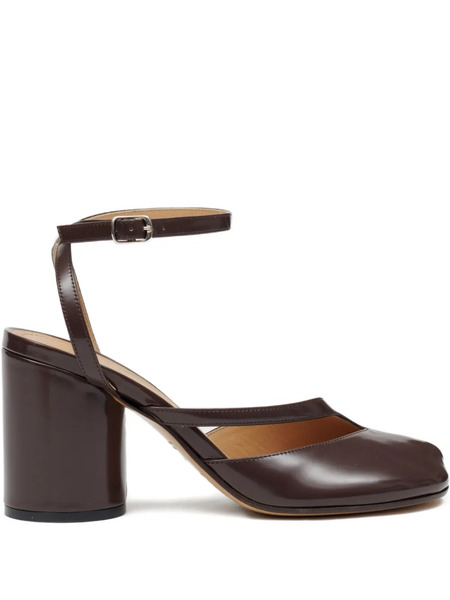  Maison Margiela 80mm Tabi Pumps - Brown 