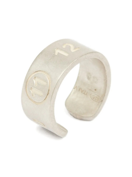  Maison Margiela Number-reference Ear Cuff - Silver 
