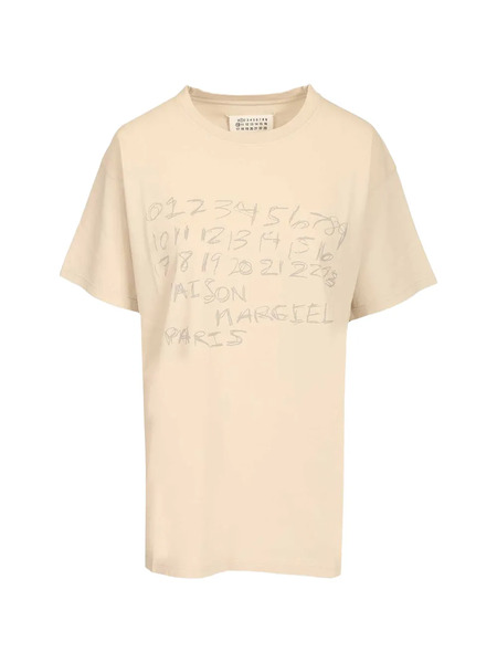  Maison Margiela Numerical T-shirt - Neutrals 