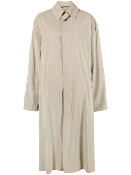  Maison Margiela Peached Single-breasted Coat - Neutrals 