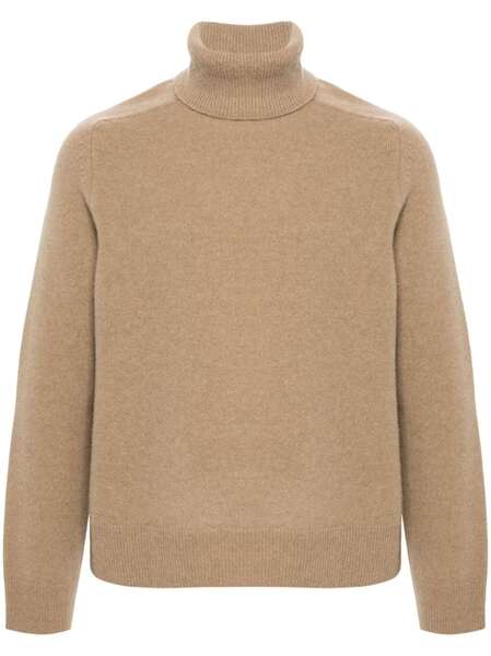  Maison Margiela Roll-neck Wool Jumper - Neutrals 