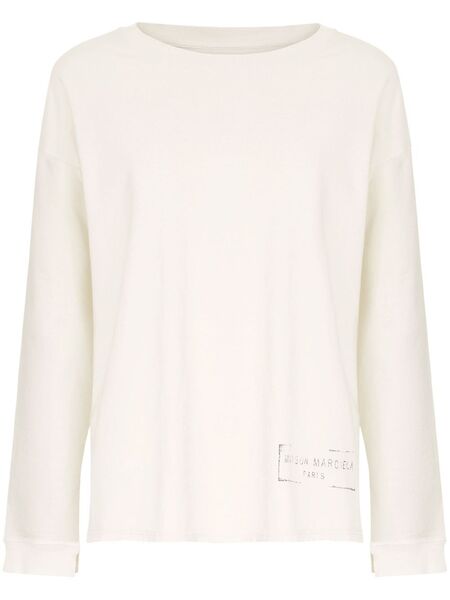  Maison Margiela Round-neck Jumper - Neutrals 