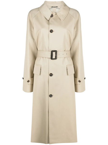  Maison Margiela Single-breasted Trench Coat - Neutrals 