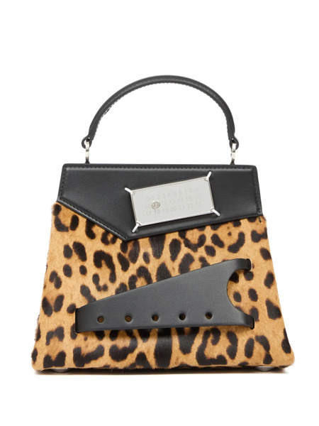  Maison Margiela Small Snatched Handbag - Brown 