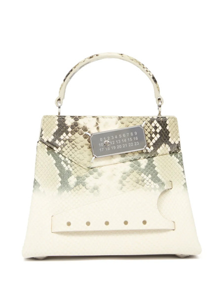  Maison Margiela Small Snatched Handbag - Neutrals 
